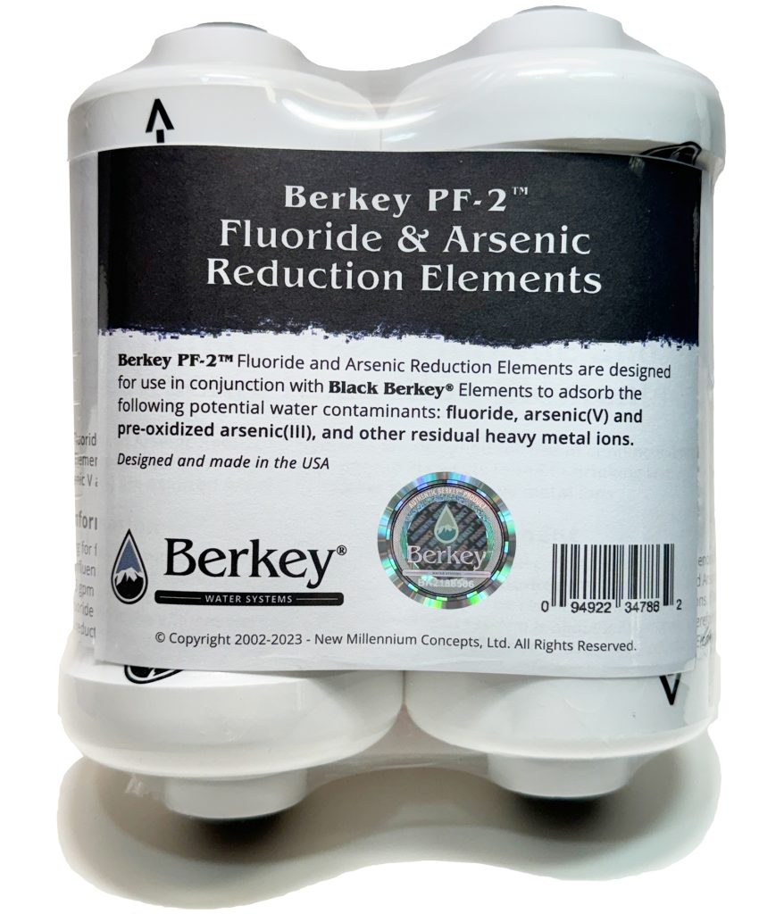 Authentic Berkey PF-2 Fluoride and Arsenic Reduction Elements